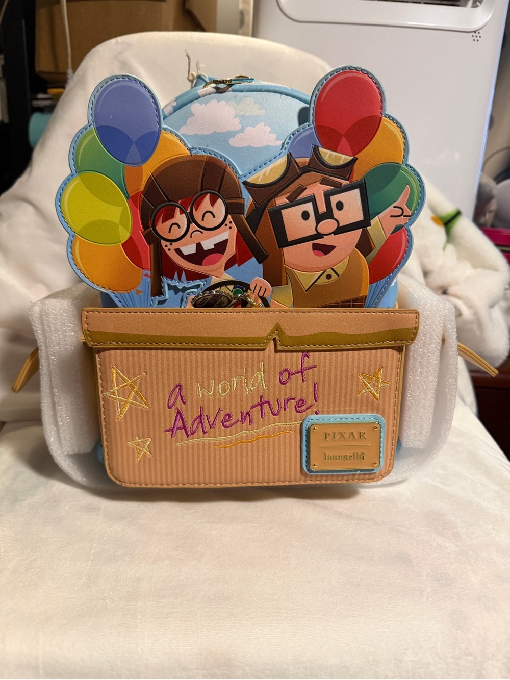 Loungefly Pixar Balloon Crossbody Bag - Multicolor
